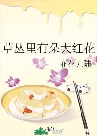 草叢裏有朵大紅花