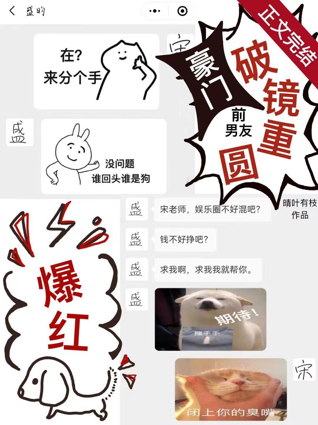 跟豪門前男友破鏡重圓後我紅了
